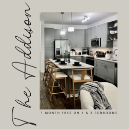 living area with easy access to other rooms