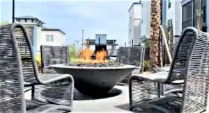 The Addison at Universal Boulevard Fire Pit at Pool