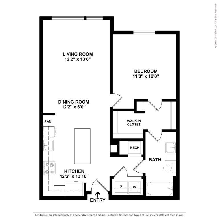 floor plan of tranquility