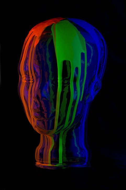 neon head
