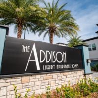The Addison at Universal Boulevard entry