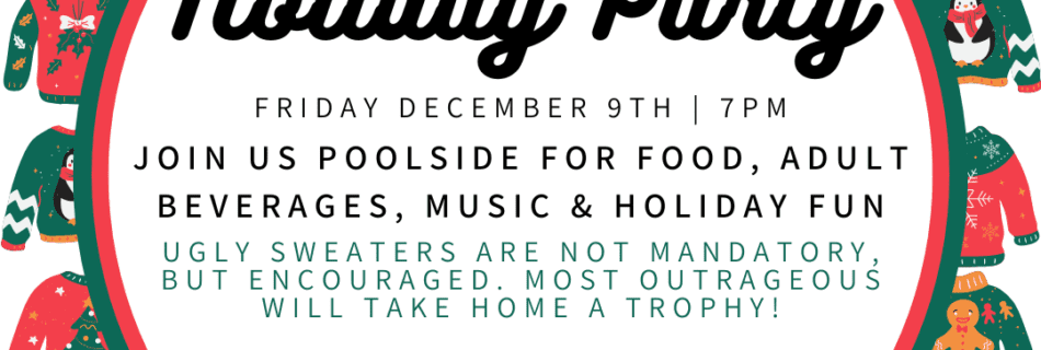 Flyer for Holiday Party